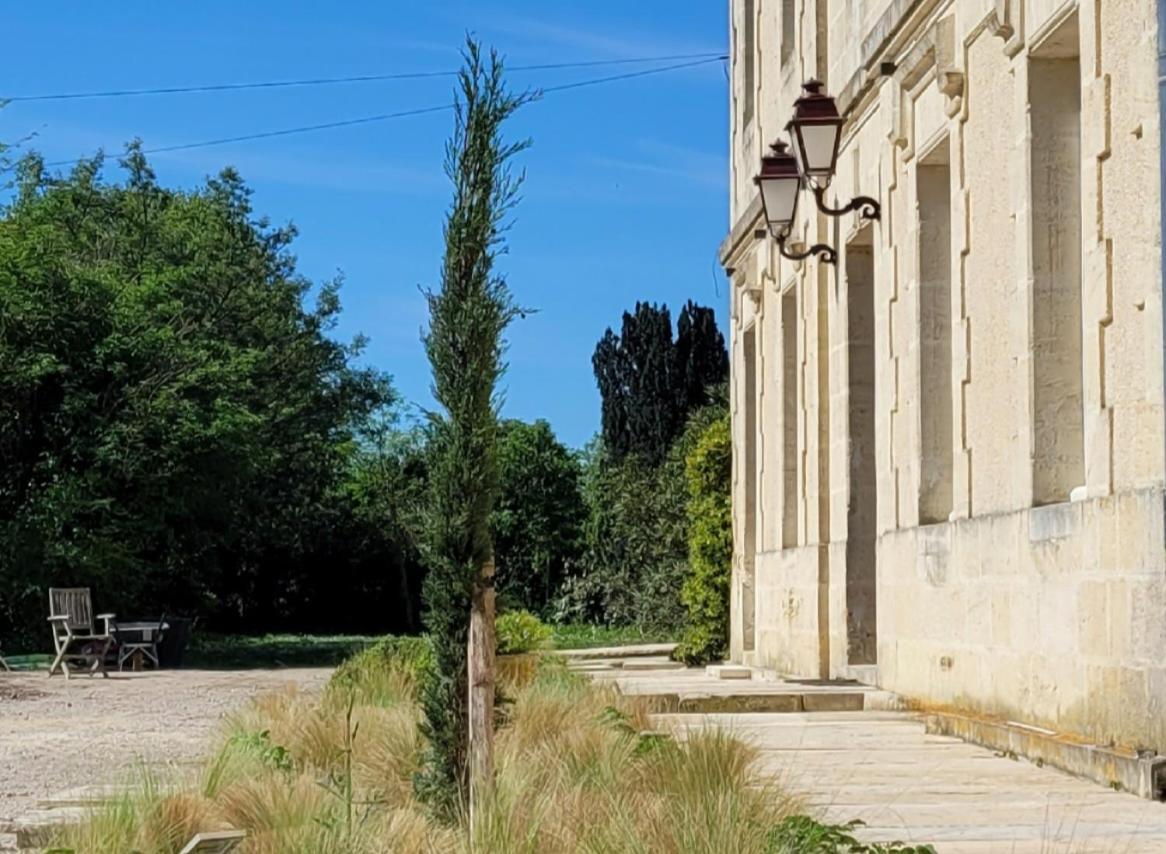 Queyrac Chateau Bernon Maison D Hotes - Piscine Et Spa Bed & Breakfast エクステリア 写真