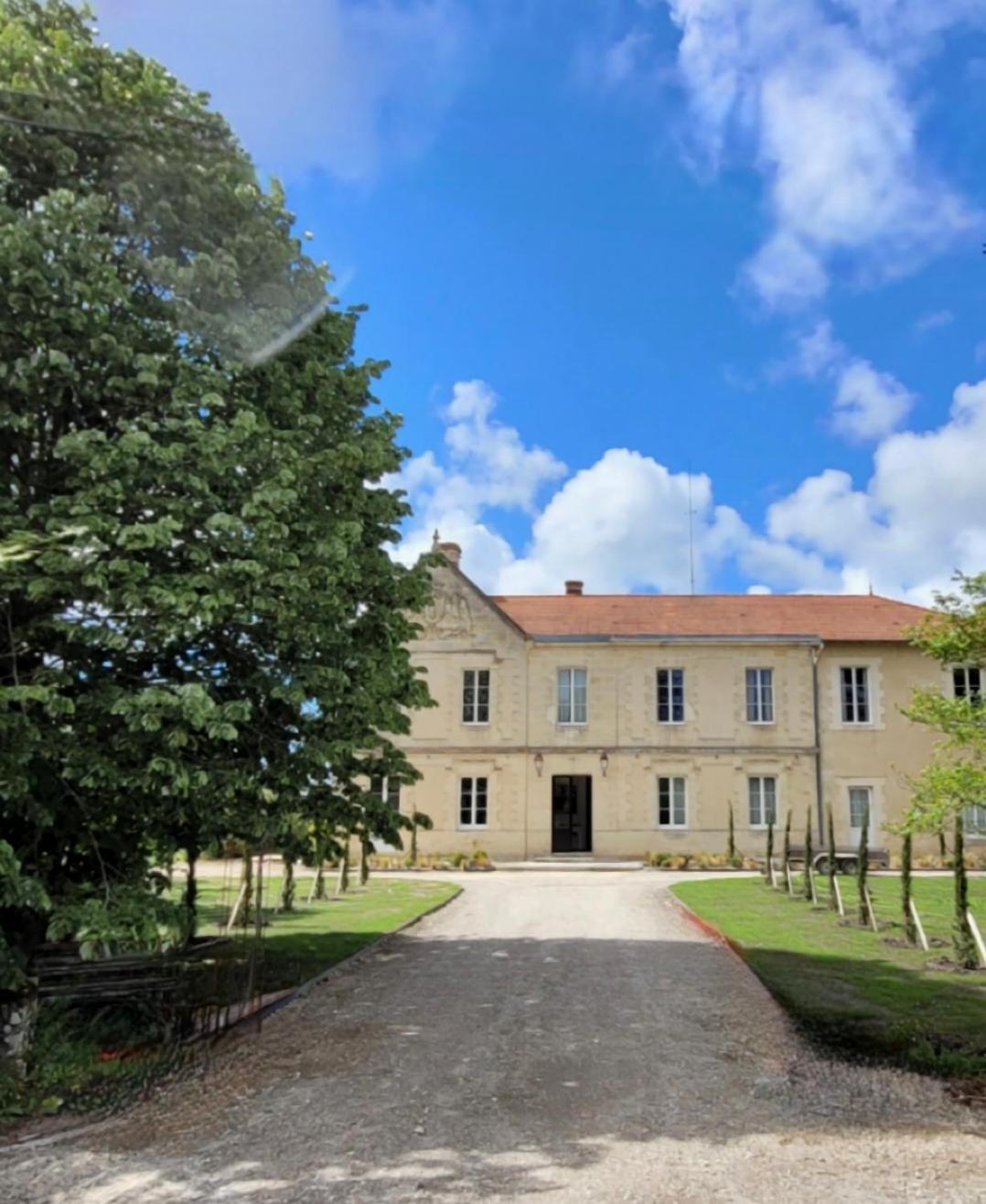 Queyrac Chateau Bernon Maison D Hotes - Piscine Et Spa Bed & Breakfast エクステリア 写真